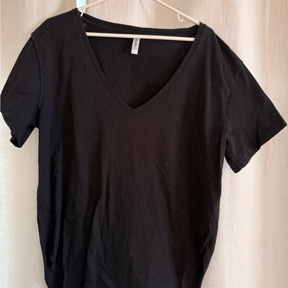 Pebby Forevee Premium Plunge V-neck slide slit top - Picture 2 of 4